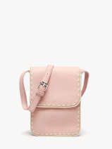 Cross Body Tas Brodery Miniprix Roze brodery 19675