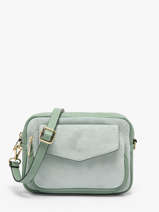 Sac Bandouli�re Velvet Caviar Cuir Milano Vert velvet caviar VC25067
