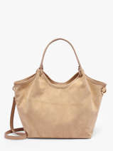 Sac Port� �paule Velvet Caviar Cuir Milano Beige velvet caviar VC241111