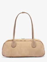 Sac Port� �paule Velvet Caviar Cuir Milano Beige velvet caviar VC25112