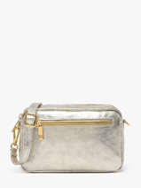 Sac Bandouli�re Nine Cuir Milano Argent nine NI25115