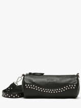 Sac Bandouli�re Glam Cuir Basilic pepper Noir glam BGLA87