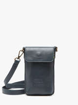 �tui T�l�phone Cuir Basilic pepper Bleu cow BCOW88