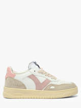 Sneakers En Cuir Victoria Multicolore women 1257136