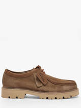 Chaussures Derbies En Cuir Clarks Beige men 26186419