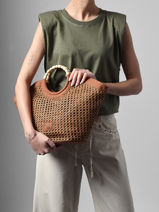 Sac Port� Main Neflier Estival Woomen Marron neflier estival WNEE01-vue-porte