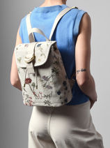 Sac � Dos Woomen Beige alocasia WALO03-vue-porte