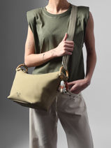 Sac Bandouli�re Camomille Pearl Woomen Beige camomille pearl WCAE03-vue-porte