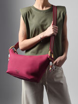 Sac Bandouli�re Camomille Pearl Woomen Rose camomille pearl WCAE03-vue-porte