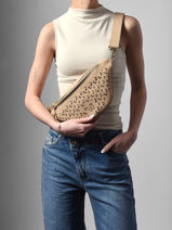 Sac Banane Woomen Beige zamia WZAM04-vue-porte