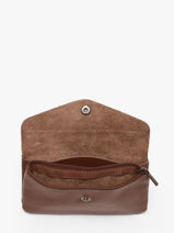 Portemonnee Caviar Leder Milano Bruin caviar CA23113-vue-porte