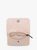 Porte-monnaie Caviar Cuir Milano Beige caviar CA23092-vue-porte
