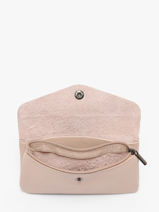 Portemonnee Caviar Leder Milano Beige caviar CA23113-vue-porte