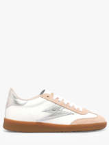Sneakers En Cuir Semerdjian Blanc women EMILY312