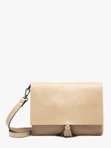 Sac Bandouli�re Caviar Cuir Milano Beige caviar CA22112