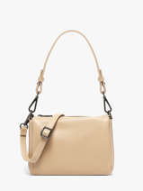 Cross Body Tas Caviar Leder Milano Beige caviar CA25065