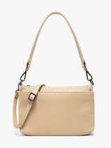 Sac Bandouli�re Caviar Cuir Milano Beige caviar CA25066