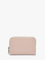 Portefeuille Caviar Cuir Milano Beige caviar CA19043