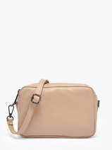 Sac Bandouli�re Caviar Cuir Milano Beige caviar CA25112