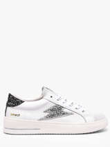 Sneakers Uit Leder Semerdjian Wit women MAYAC782