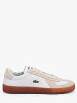 Sneakers En Cuir Lacoste Beige men 1SMA0077