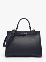 Sac Port� Main Caviar Milano Bleu caviar CA25116