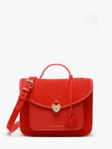 Cross Body Tas Melle George Fusion Leder Paul marius Rood fusion GEORGFUS