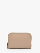 Portefeuille Caviar Cuir Milano Beige caviar CA19043