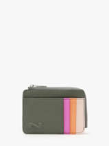 Kaarthouder Mandala Leder Nathan baume Groen mandala M