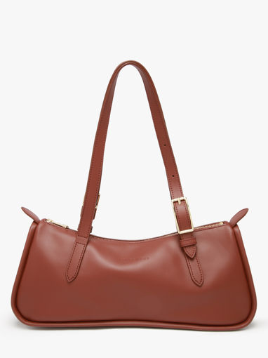 Longchamp Looong Besace Marron