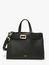 Sac Port� Main M Ang�le Cuir Lancel Noir angele A14017