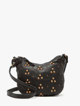 Sac Bandouli�re Heritage Cuir Biba Noir heritage HIL2L