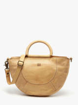 Sac Bandouli�re Heritage Cuir Biba Bleu heritage MIB1L