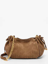 Sac Port� �paule Studio Cuir Gerard darel Marron studio D477