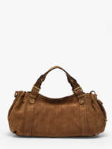 Sac Port� �paule Studio Cuir Gerard darel Marron studio D477