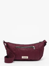 Sac Bandouli�re Charlito Waxed Coton Recycl� Rivedroite Rouge waxed CHARIWAX