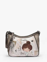 Sac Bandouli�re Sophia Anekke Marron sophia 42803002