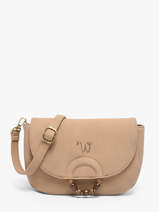 Sac Bandouli�re Neflier Pearl Woomen Beige neflier pearl WNEP04