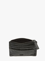 Kaarthouder Heritage Leder Biba Zwart heritage WIN8L-vue-porte