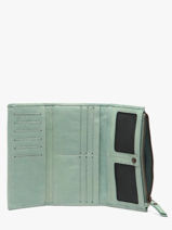 Portefeuille Heritage Cuir Biba Bleu heritage POR4L-vue-porte