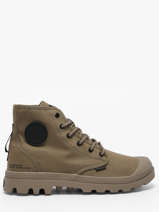Enkellaarzen Palladium Groen men 77356308