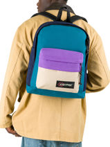 Sac � Dos 1 Compartiment + Pc 14" Eastpak Multicolore vintage series EK0A5BMV-vue-porte