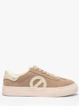 Sneakers En Cuir No name Beige women ACEZ0404