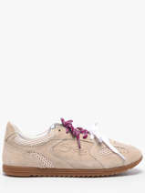 Sneakers Uit Leder Semerdjian Beige women BILLI244