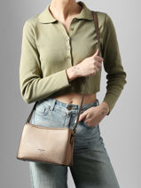 Sac Bandouli�re Zora Hexagona Marron zora 8620232-vue-porte