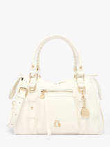 Sac Port� Main Bride Lulu castagnette Blanc bride 2