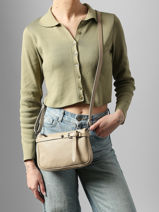 Sac Bandouli�re Caviar Cuir Milano Beige caviar G1421N-vue-porte