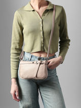 Sac Bandouli�re Caviar Cuir Milano Beige caviar G1421N-vue-porte