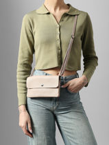 Sac Bandouli�re Caviar Cuir Milano Beige caviar CA23067-vue-porte