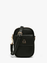 Sac Bandouli�re Soft Lulu castagnette Noir soft YVILLE